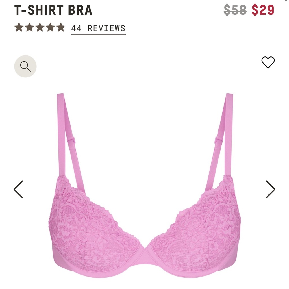 SKIMS tshirt bra